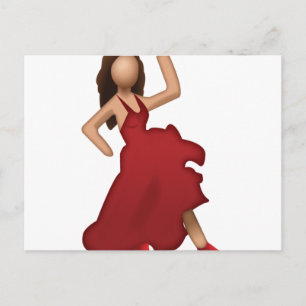Dancer - Emoji Postcard