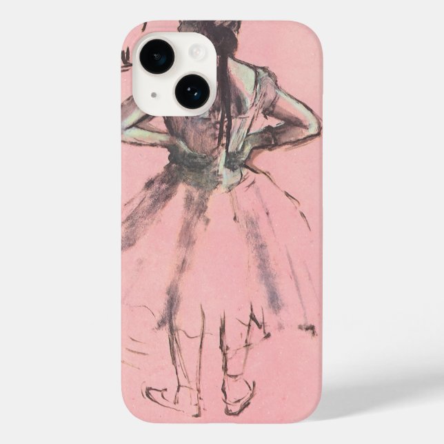 Dancer from Back, Hands on Hips by Edgar Degas Case-Mate iPhone Case (Back)