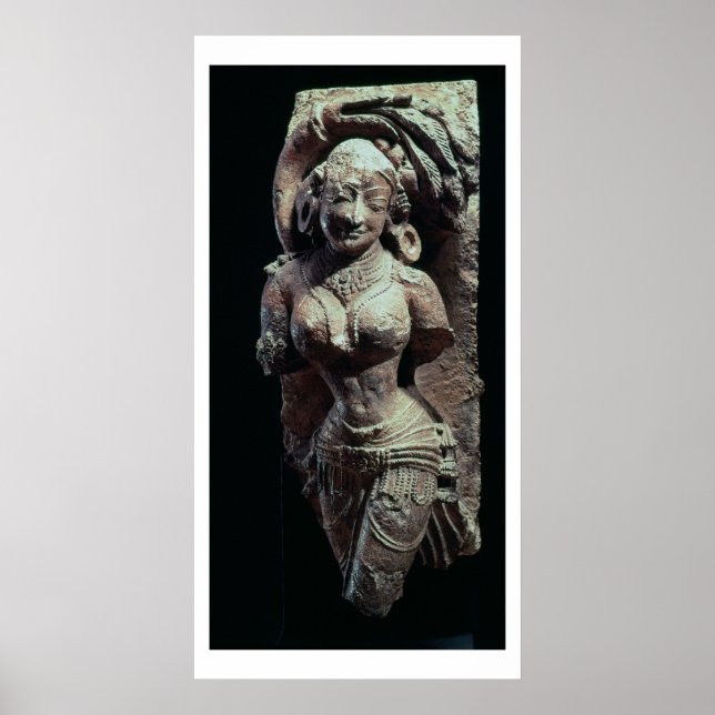 Dancer, from the Sun Temple of Kanara, Indian, 13t Poster (Front)