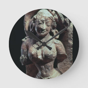 Dancer, from the Sun Temple of Kanara, Indian, 13t Round Clock