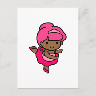 Dancer Girl Postcard
