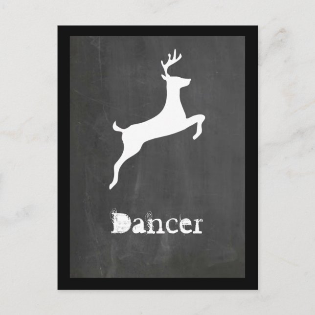 Dancer Holiday Postcard (Front)