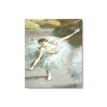 Dancer in Green by Edgar Degas 