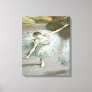 Dancer in Green by Edgar Degas Canvas Print