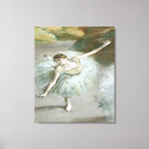 Dancer in Green by Edgar Degas Canvas Print