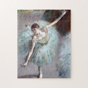 Dancer in Green by Edgar Degas Jigsaw Puzzle