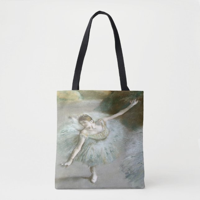 Dancer in Green by Edgar Degas  Tote Bag (Front)