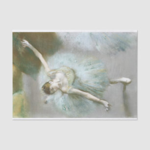 Dancer in Green Degas, Art Decoupage Tissue Paper