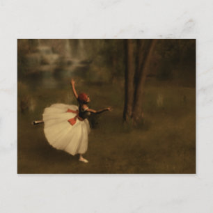 Dancer in the Garden Postcard