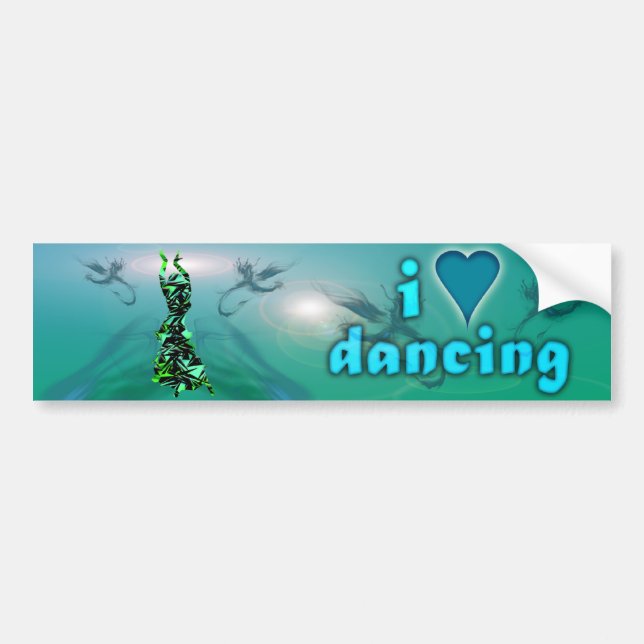 Dancer *Jinx* Bumper Sticker (Front)