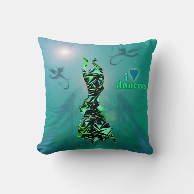 Dancer *Jinx* Cushion (Front)