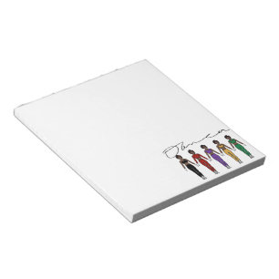 Dancer Notepad Multi Colours
