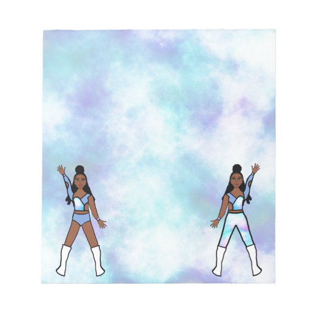 Dancer Notepad Oceanside (Front)