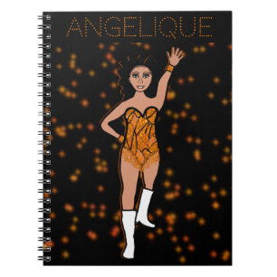 Dancer Orange Fringe Notebook #2