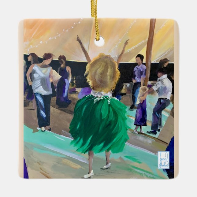 Dancer Ornament (Front)