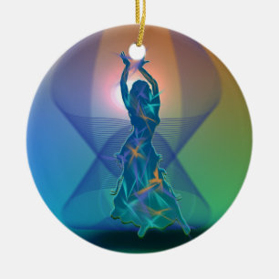 Dancer *Pheja* Ceramic Tree Decoration