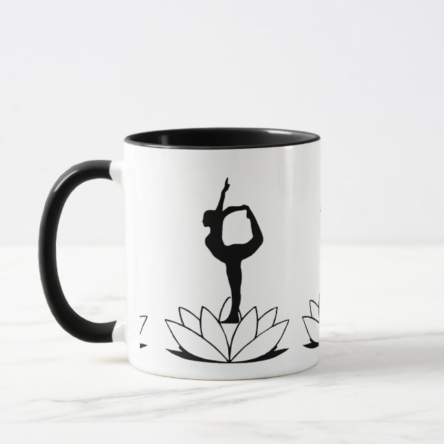 Dancer Pose Mug - Yoga Inspired Gifts (Left)