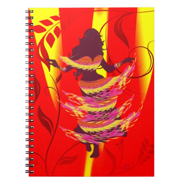 Dancer *Rayjii* Notebook (Front)