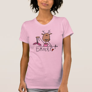 Dancer Reindeer T-shirts and Gifts