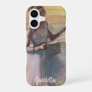 Dancer Resting by Edgar Degas, Vintage Ballet Art iPhone 16 Case