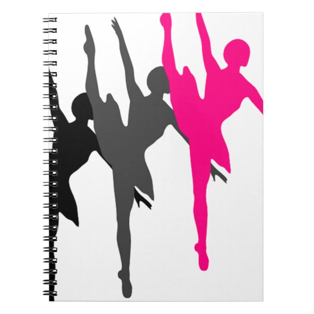 dancer spiral notebook (Front)