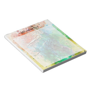 Dancer splatter notepad