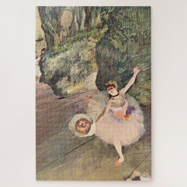 Dancer / Star of the Ballet - Degas Painting Jigsaw Puzzle (Vertical)