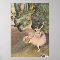 Dancer / Star of the Ballet - Degas Painting