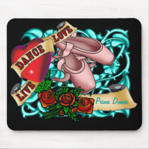 Dancer Tattoo Mousepad