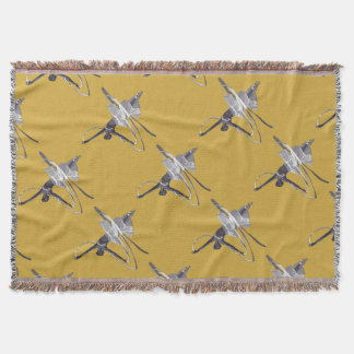 Dancer Throw Blanket