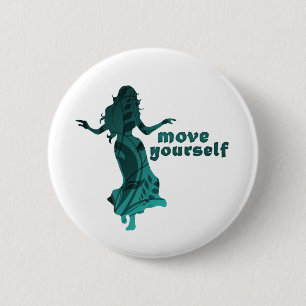 Dancer *Tonia* 6 Cm Round Badge