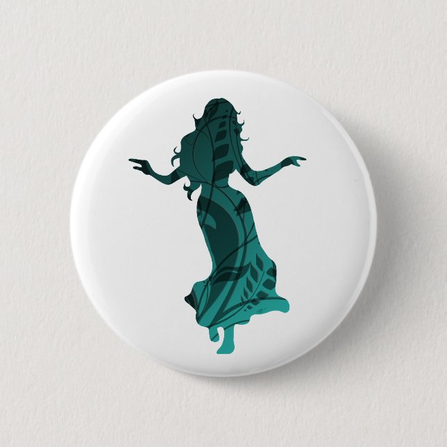 Dancer *Tonia* 6 Cm Round Badge (Front)