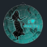 Dancer *Tonia* Dartboard<br><div class="desc">The Art of Dance.
Sensual,  fluid motion.
An exhilarating,  creative expression; feel it,  live it.

There are 7 different dancers that are part of this series called Colourful Dancers.

Enjoy customising these designs on your favourite products. 

Move Yourself.</div>