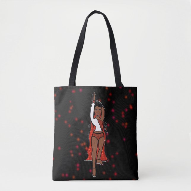 Dancer Tote Red Spark  Bag (Front)
