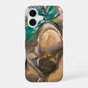 Dancer Tying Her Ribbons by Edgar Degas iPhone 16 Case