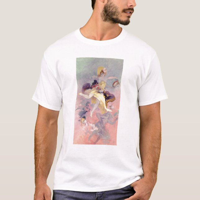 Dancer with a Basque Tambourine T-Shirt (Front)