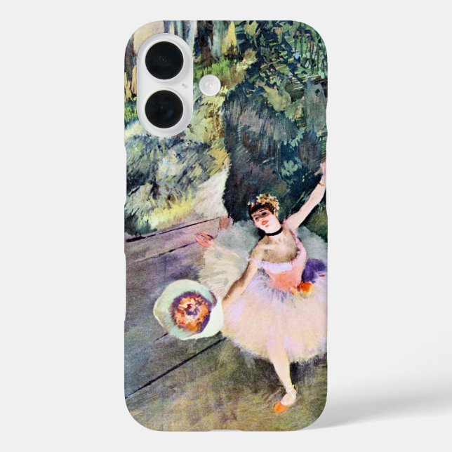 Dancer with a Bouquet of Flowers by Edgar Degas Case-Mate iPhone Case (Back)