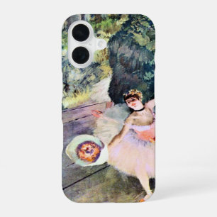 Dancer with a Bouquet of Flowers by Edgar Degas iPhone 16 Case