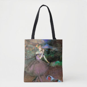 Dancer with Bouquets by Degas Tote Bag