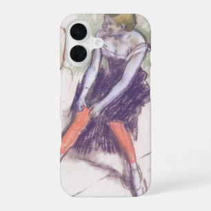Dancer with Red Stockings by Edgar Degas iPhone 16 Case