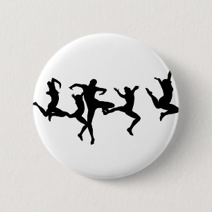 DANCERS 6 CM ROUND BADGE