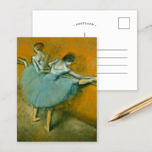 Dancers at the Barre   Edgar Degas Postcard