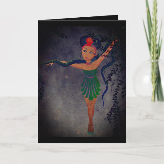 DANCER'S BIRTHDAY CARD