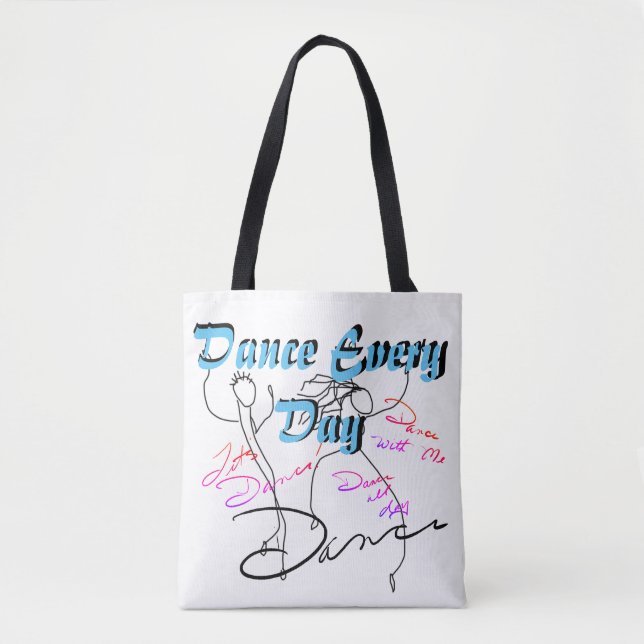 Dancers Dance Tote Bag  (Front)