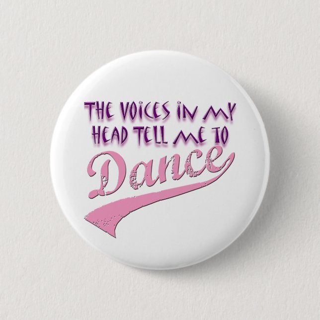 Dancers Delight Apparel and Merchandise 6 Cm Round Badge (Front)