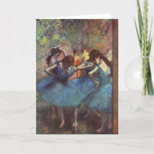 Dancers - Edgar Degas - 1890 Card