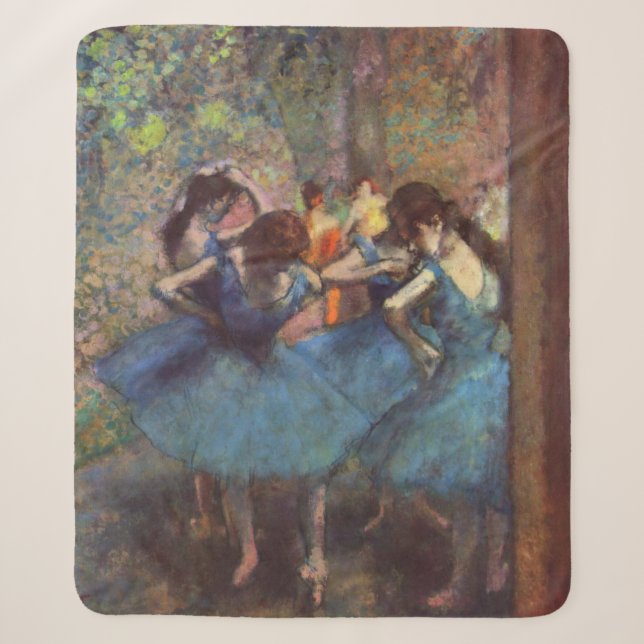 Dancers - Edgar Degas - 1890 Sherpa Blanket (Front)