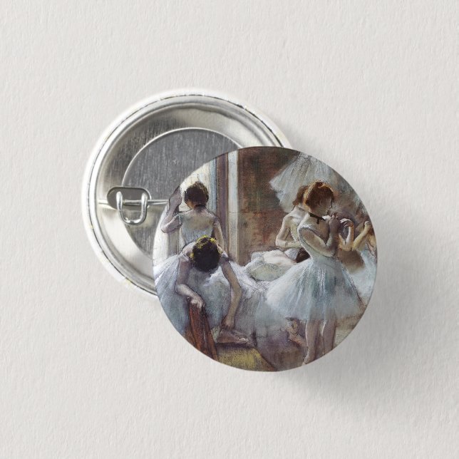 Dancers Edgar Degas  3 Cm Round Badge (Front & Back)