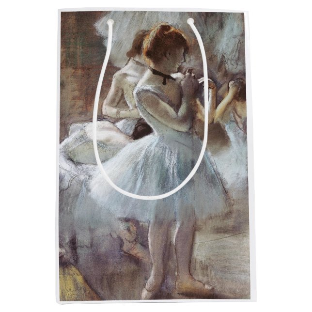 Dancers Edgar Degas   Medium Gift Bag (Front)