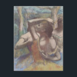 Dancers Edgar Degas Postcard<br><div class="desc">Dancer Postcard by French impressionist artist Edgar Degas.
Degas is famous for his drawings and oil paintings of dancers and many of his works depict ballet dancers in movement.</div>